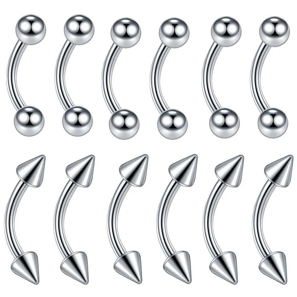 Кольцо-для-пирсинга-бровей-из-нержавеющей-стали-2-шт