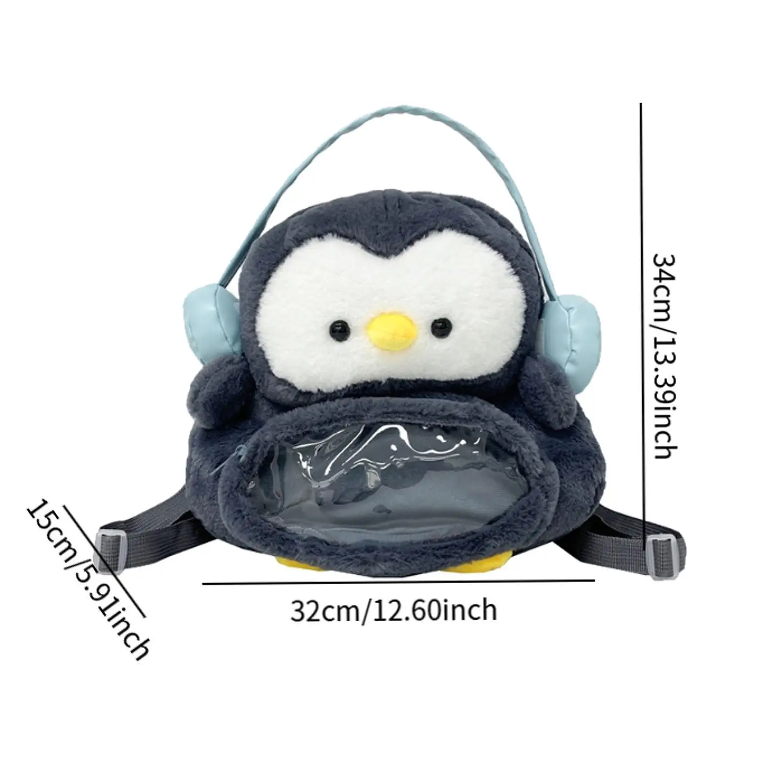 Mochila De felpa resistente para adultos, morral suave de gran capacidad, resistente al desgaste, juguetes de animales de peluche, mochila de día para hombres, mujeres y niños