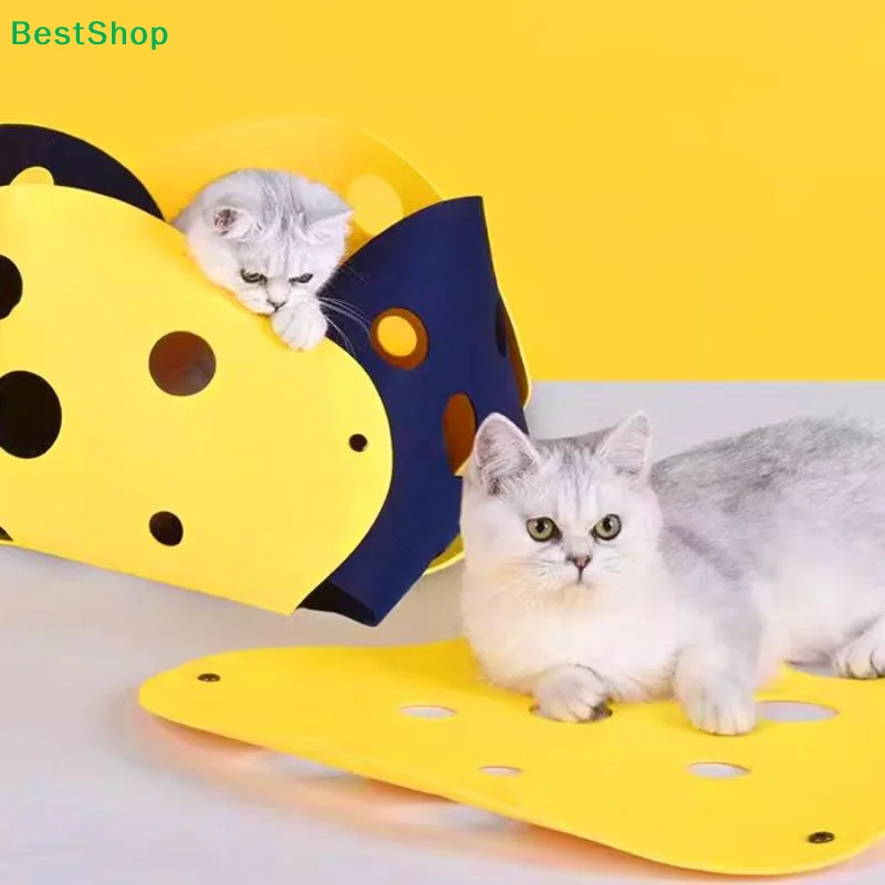 

Splicing Cat Toy Felt Pom Nest Deformable Kitten Tunnel Collapsible Tube House Tunnel Interactive Pet Pusscat Security Sense