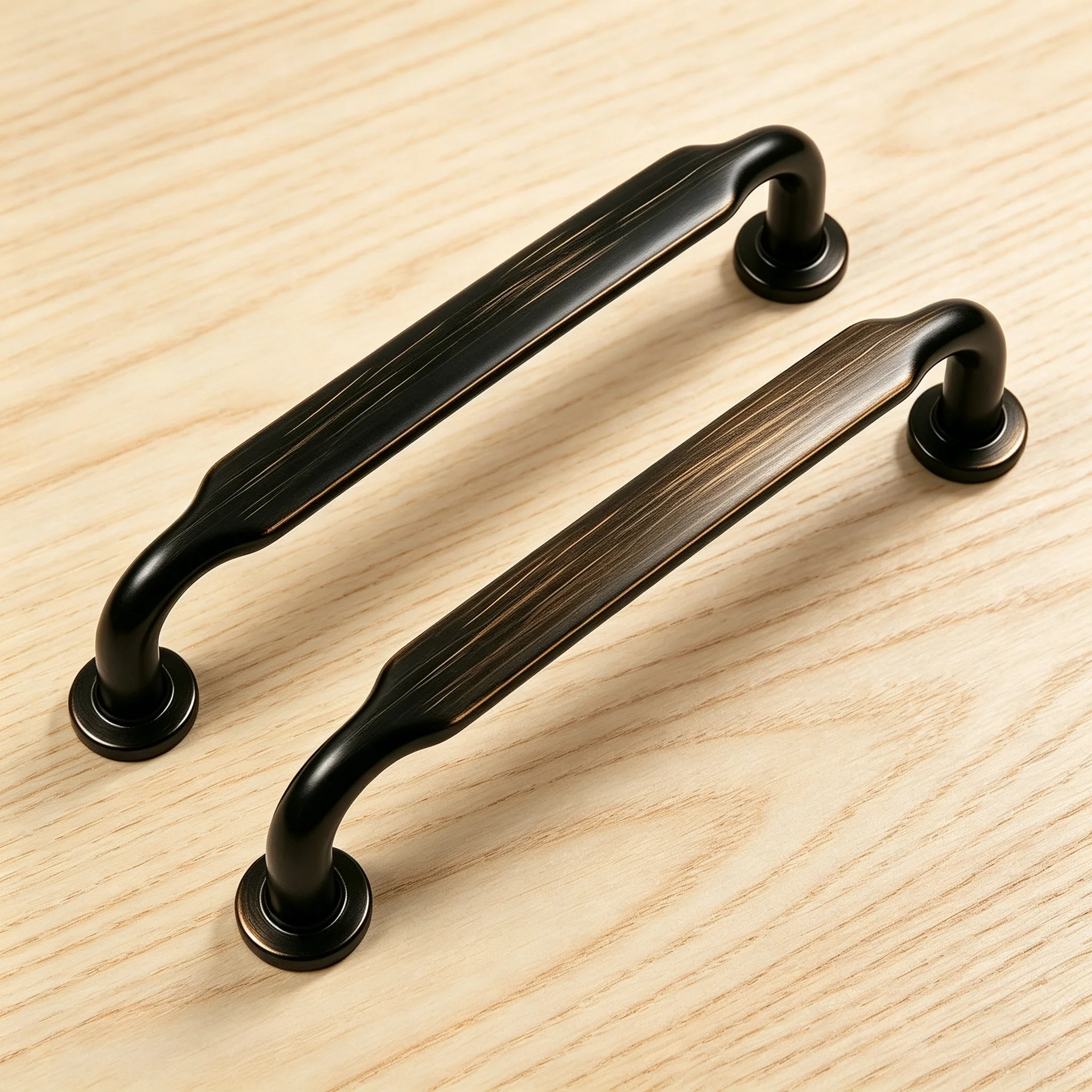 Oil Rubbed Bronze Cabinet Cabinet Handles 10 Pack, American‑Style Metal Cabinet Pulls, Hardware for  Cupboard Drawer Wardrobe