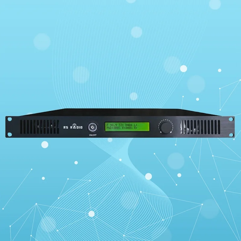 15M Cables Broadcast Equipment FM Transmitter 50W Radio Antenna Kit