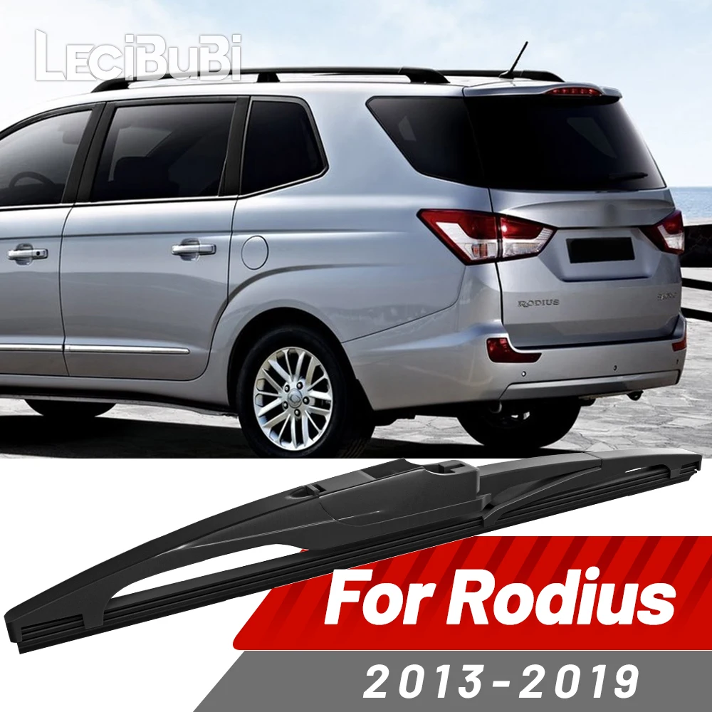 Lâmina de limpador de para-brisa traseiro, acessórios para ssangyong rodius mk2 2013-2019 2014 2015 2016 2017 2018