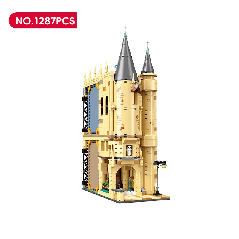 Nuovo JJ9148 JJ9149 MOC Creativity Castle Building Blocks Modello Torre Mattoni Assemblaggio Giocattoli FAI DA TE per I Ragazzi Regalo Di Compleanno Set