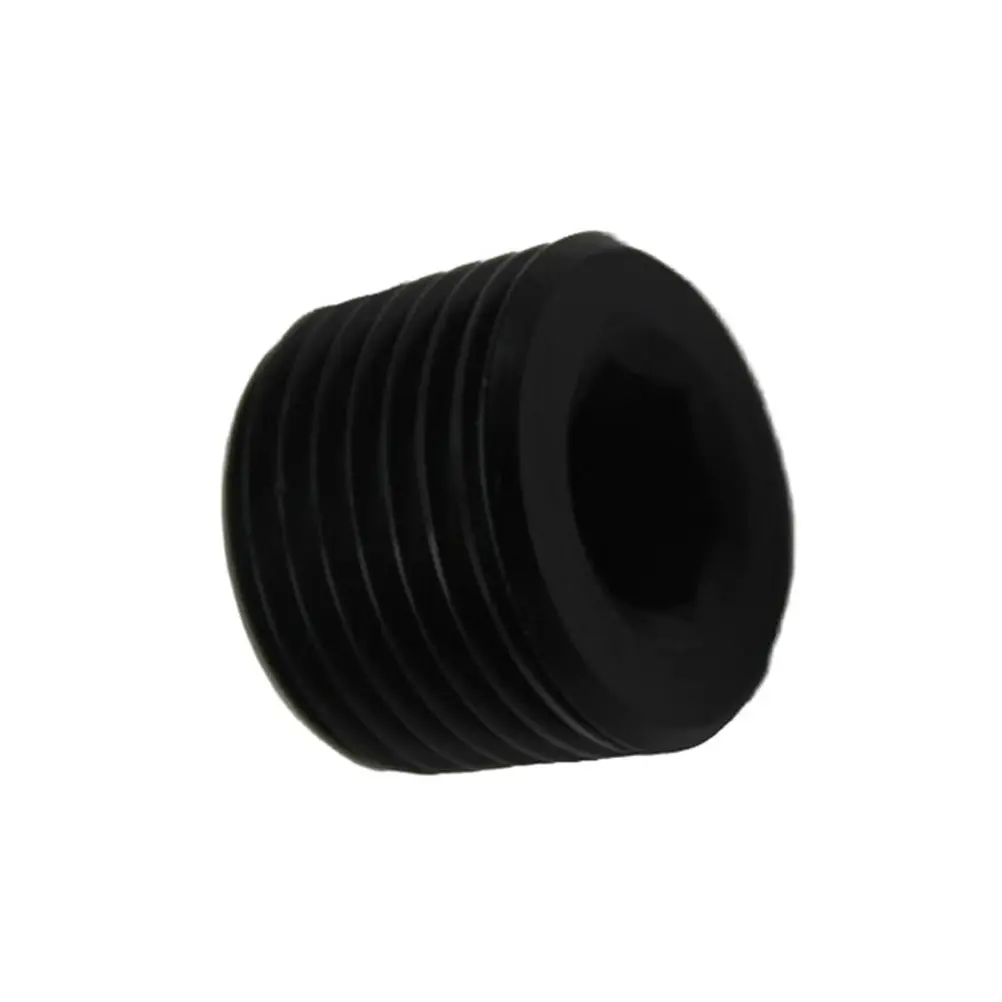 Lot de 2 bouchons de filetage NPT en alliage d'aluminium, bouchon d'huile hexagonal magnétique, protecteur de moteur, adaptateur de raccord d'huile