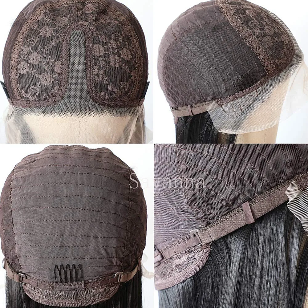 32 بوصة شعر أحمر الاصطناعية الدانتيل الجبهة الباروكات قبل قطعها شعر مستعار طبيعي طويل مستقيم