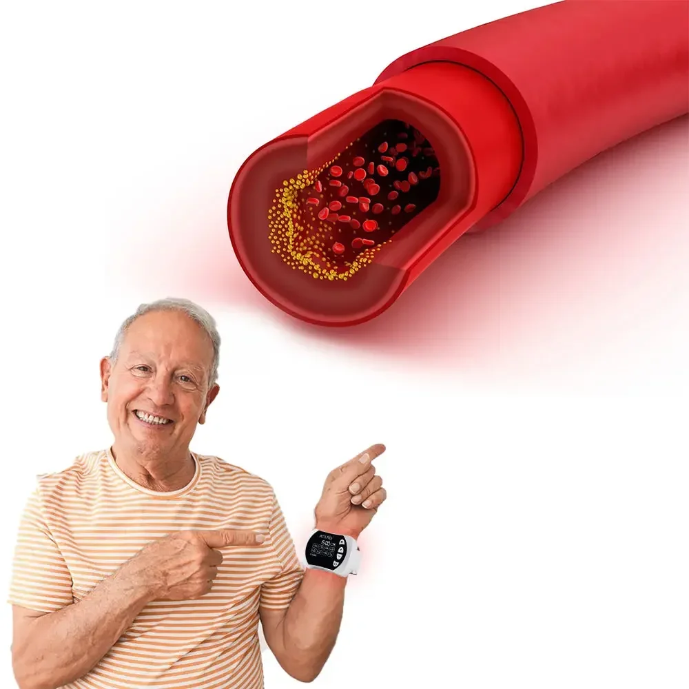 

2025/Hot Sale smart Cold 650nm Therapy Wrist Watch Stroke Rehabilitation Equipment Promotes Circulation