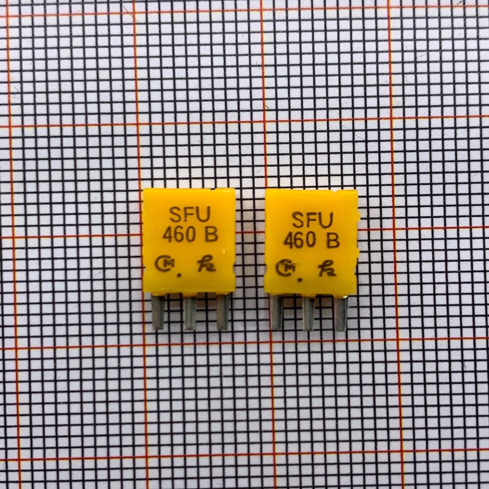 50PCS/ Murata ceramic crystal filter SFU460B 460KHZ in-line 3-pin radio dedicated for audio equipment