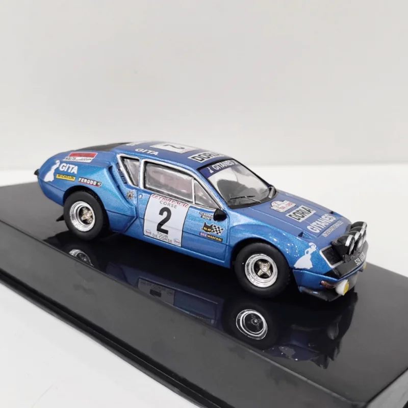 IXO Diecast Maßstab 1:43 ALPINE A310 # 2 1976 Legierungsautomodell, statische Anzeige, Sammlung, Souvenir, Ornamente, Geschenk