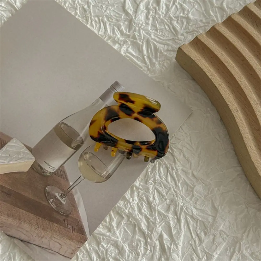 

Hair Claw Vintage Back Half Hair Clip Hair Clips Elegant Temperament Bangs Clip Acetate Colorful Small Grip Hair Clip Women