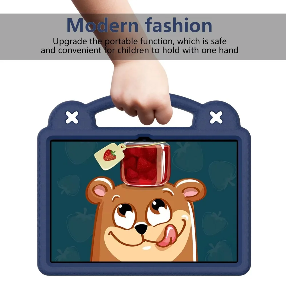 Kids EVA Case For Huawei Honor Pad 9 MatePad SE 10.4 10.1 Pro 12.6 T10s Bear Stand Cover for MediaPad T5 10.1 M6 8.4 M5 Lite Cas view 4