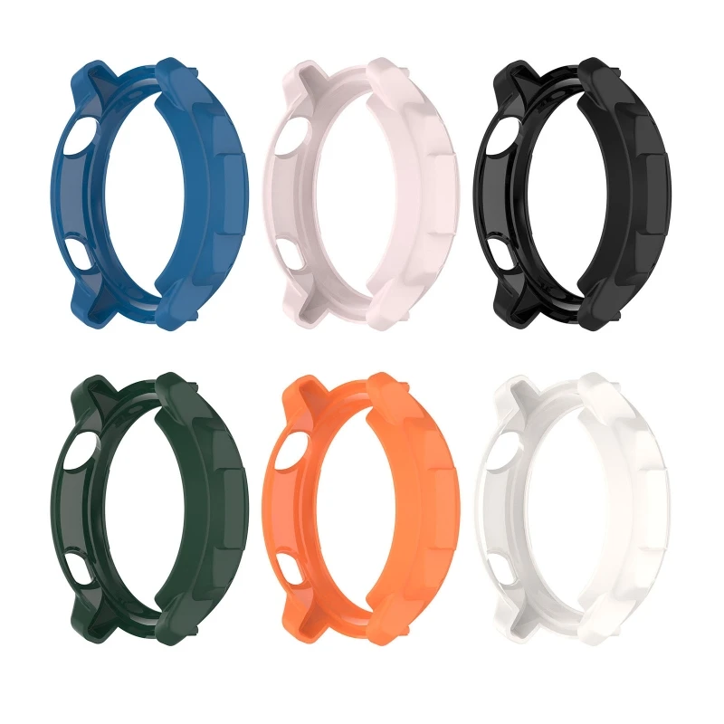 إطار حماية من البولي يوريثان واقي للشاشة لهاتف Coros Pace 2 غطاء حماية من الجلد الناعم كم حماية