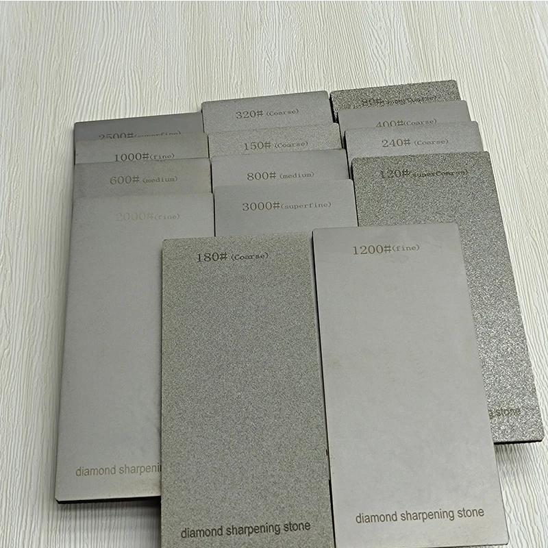 

80-3000# Professional Diamond Sharpener for Knife Sharpening Stone System Kitchen Frinding Blade Fine Grinding Tool Whetstone