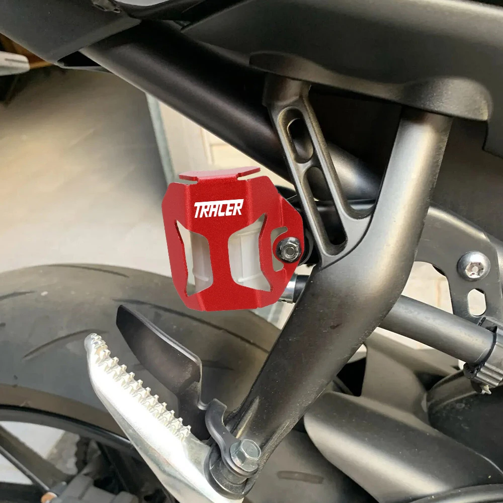 

For Yamaha TRACER 900GT 700GT 900 700 7/9 GT 2015-2020 2019 CNC Moto Rear Brake Fluid Reservoir Guard Cover Oil Cap Accessories