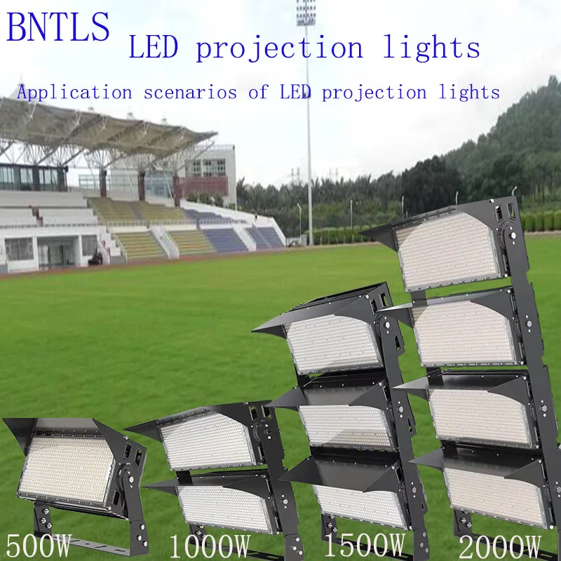 

led lights 2000W 1500W 1000W LED stadium lamp football stadium lamp High-power ultra-bright outdoor lighting professional lamp