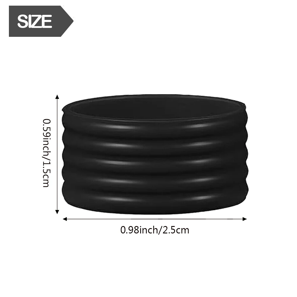 15 Colors Available, 1 PCS Tennis Racket Grip Tape/Pickleball Paddles Overgrip/Squash Silicone Ring Grip Bands - Rubber Ring