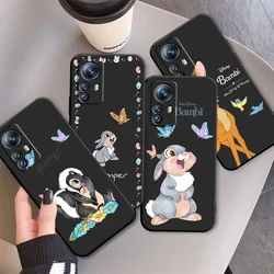 Disney Art Bambi Fashion Cool For Xiaomi Mi 14 13T 13 12T 12 11T 11i 11 10T 10 Pro Lite Ultra 5G Black Back Phone Case