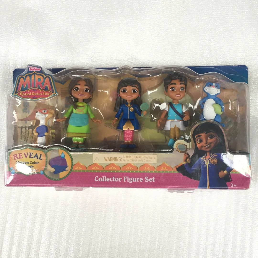 Disney Royal Detective Mira Festival Classic Anime Doll Girl's Toy Gift Desktop Ornament Collect Toys Anime Figurine Model