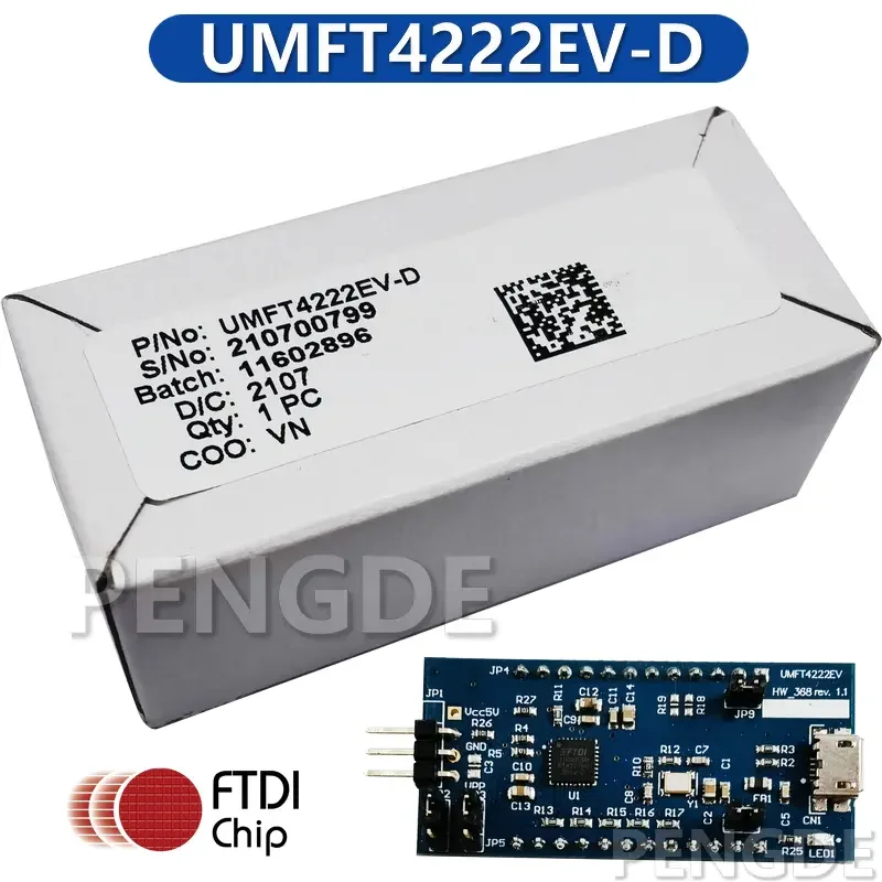 UMFT4222EV-D FTDIchip Official Original Genuine FT4222H evaluation module USB Hi-Speed to SPI/I2C Master/Slave VQFN-32