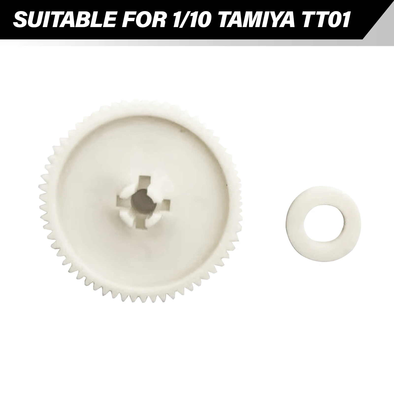 

TT01 61T Spur Gear for Tamiya TT-01 TT-01E Chassis 51004 Upgrades