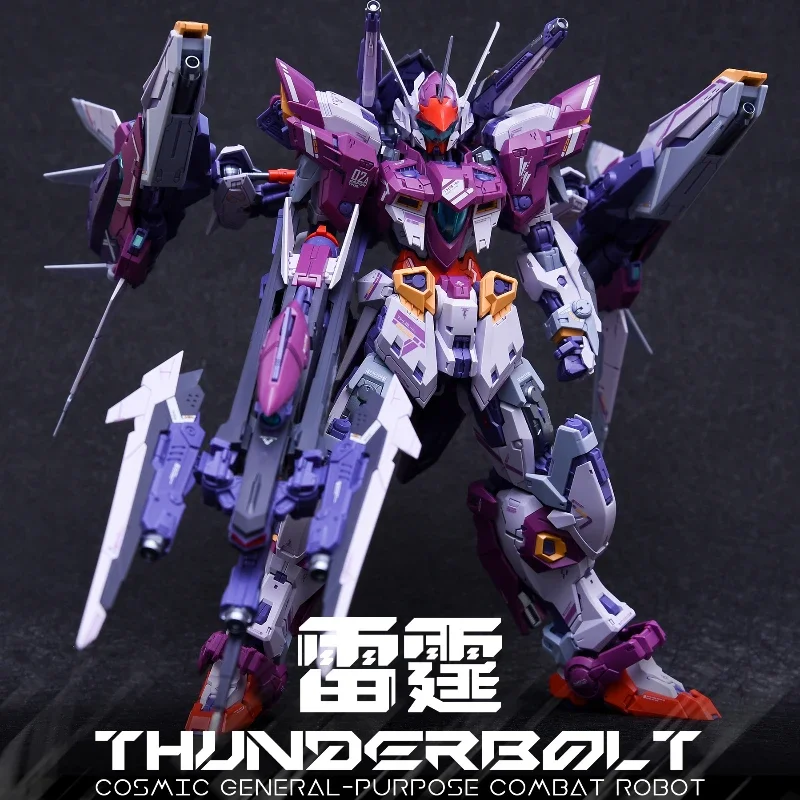 

IN STOCK IN ERA + MG 1/100 Thunderbolt Assembled Model Kit Cosmic Combat Robot RMD Action Figure Robot Statue Toys Model Gifts