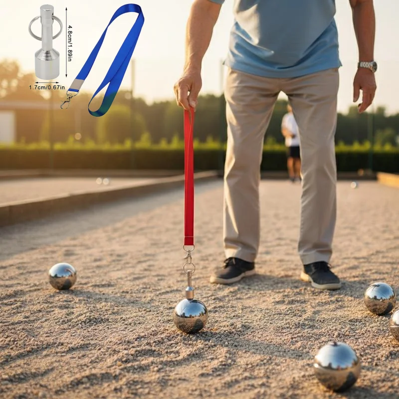 

「Portable Magnetic Ball Picker」Bocce Ball Picking Tool For Lawns & Backyards – Effortless Recycling Device For Outdoor Sports Pa