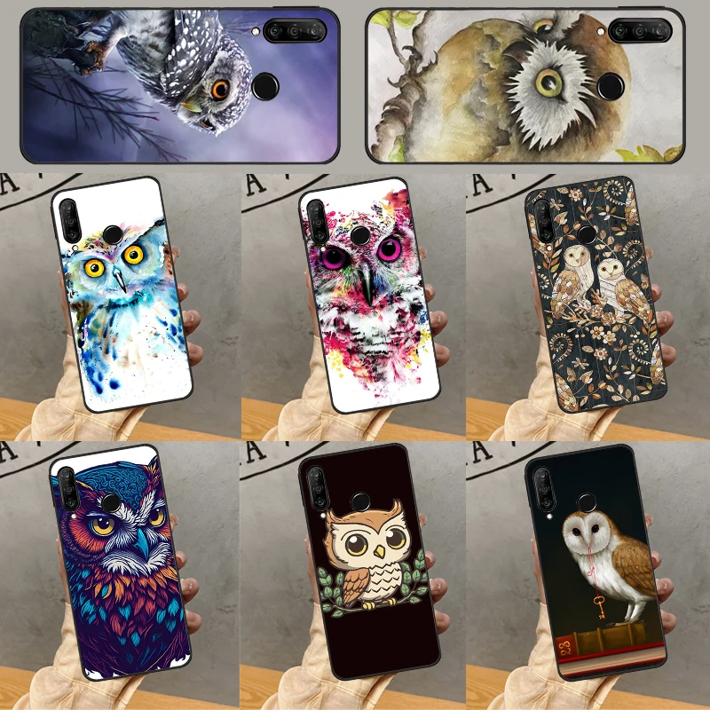 Cartoon Owl For Hua… - image