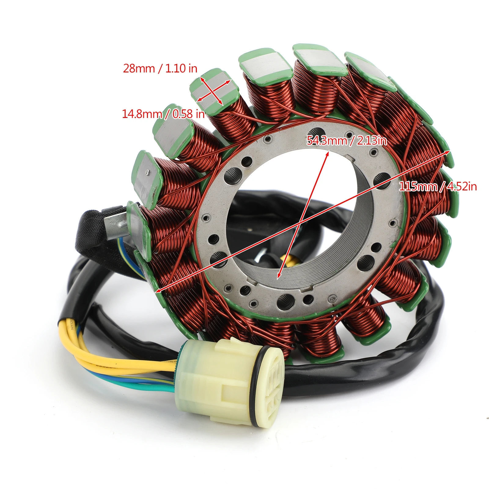 Areyourshop for Honda TRX400 Foreman 400 1995-2003 2002 2001 2000 31120-HM7-014 Magneto Generator Engine Stator Coil Motorcycle