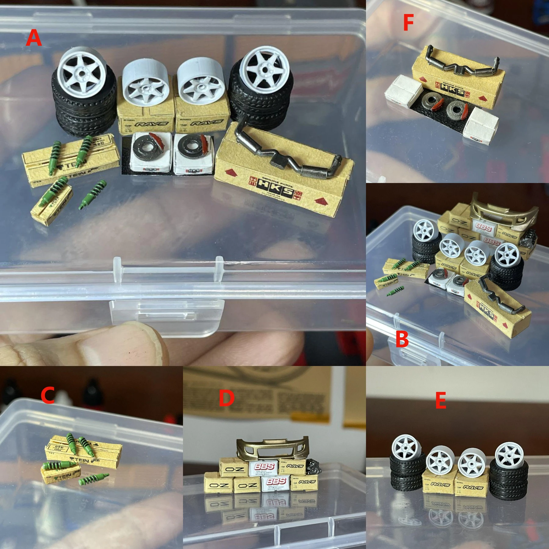 

Diorama 1:64 Hub Caliper Model Modification Repair Garage Auto Repair Shop Scene Collectible Miniature Figure Accessories