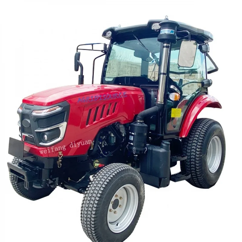 China-Made：DIYUAN High Quality Mini farming Professional 4*4 Wheel Drive 70HP tractor in Stock For Sale with Low Price