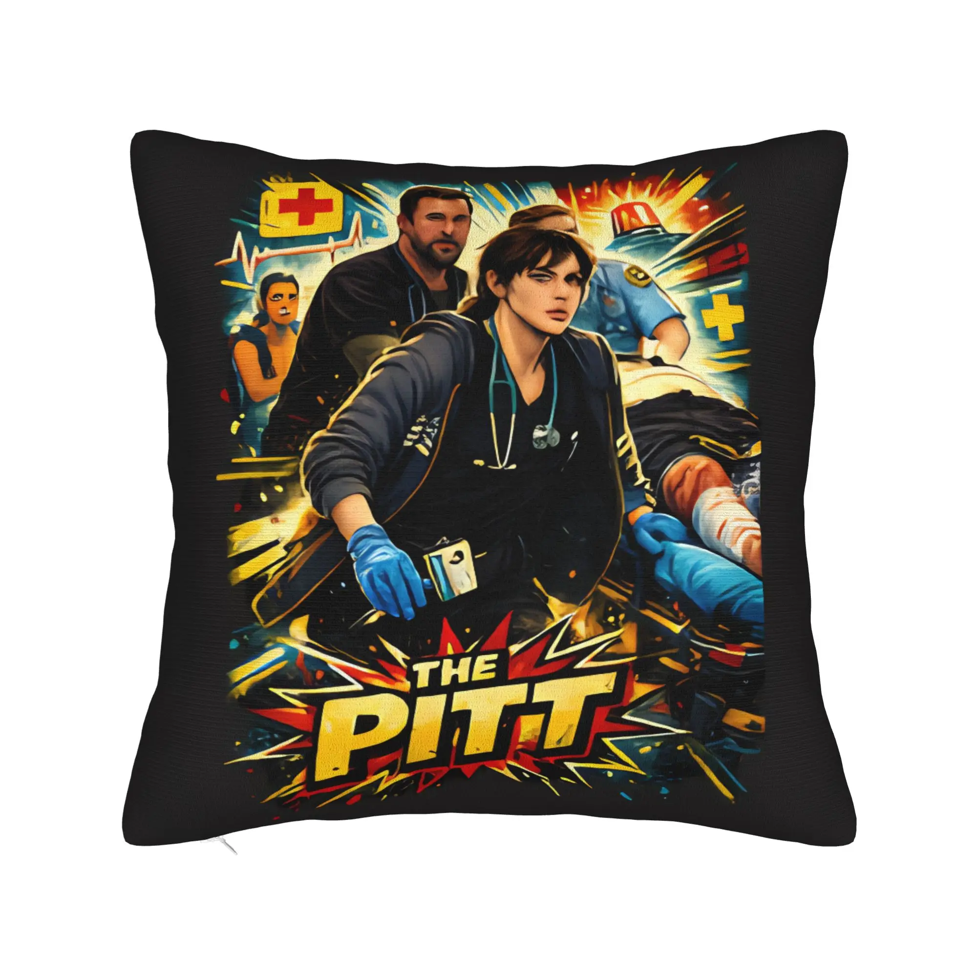 Pittsburgh Trauma Medical Center Pillowcases  Kawaii Pillow Case For Office Car Home Decor Comfy Pillow Cover