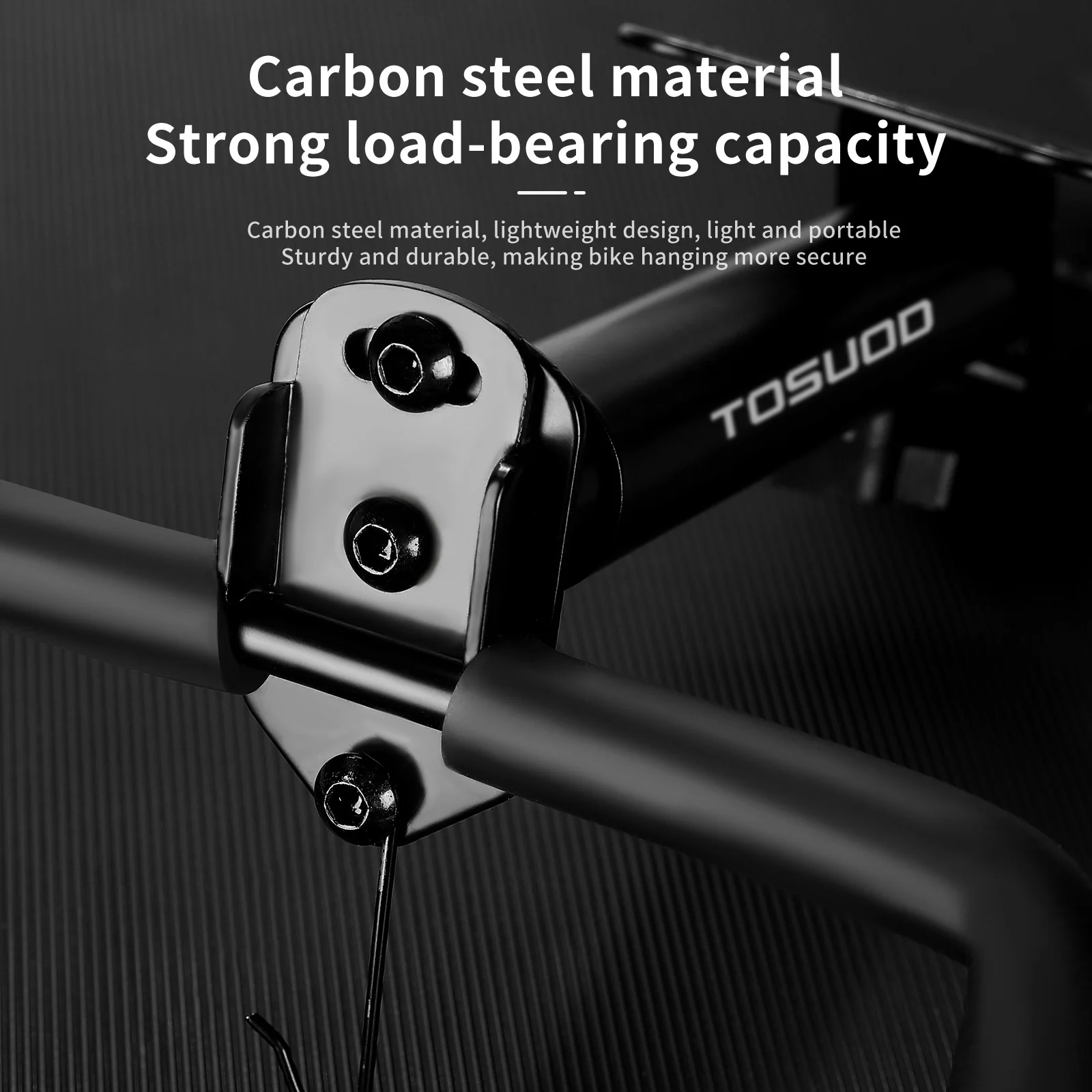 Adjustable Steel Bicycle Wall Rack 6