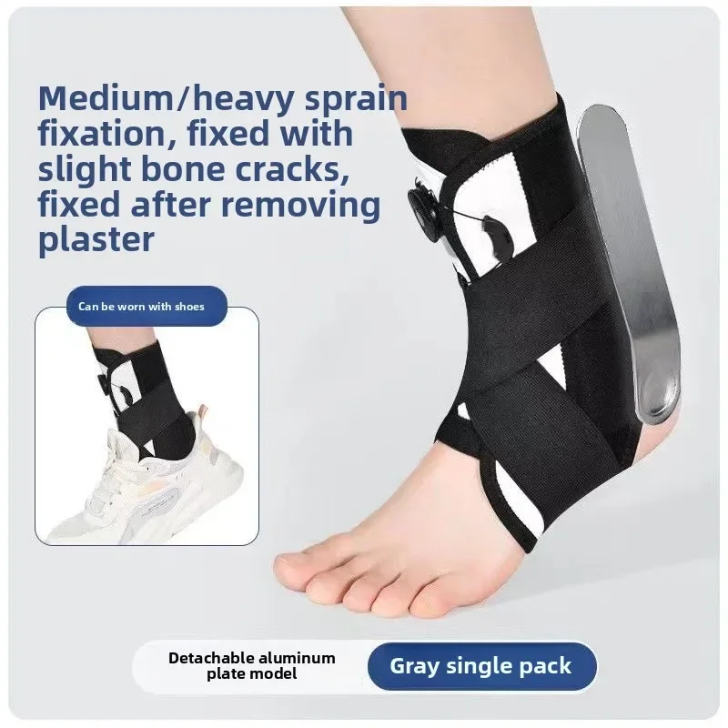 

‌Unisex Ankle Brace with Stabilizing Straps Lateral Support for Sprain Recovery Compression Sleeve for Basketball & Running