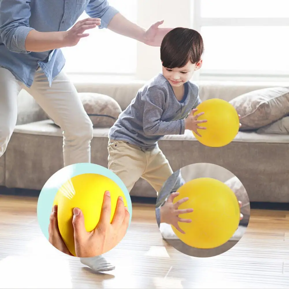 Safe Play Ball Noiseless Training Ball for Kids Adults Quiet Indoor Play Toy for Stress Relief Silent Ball Indoor Training