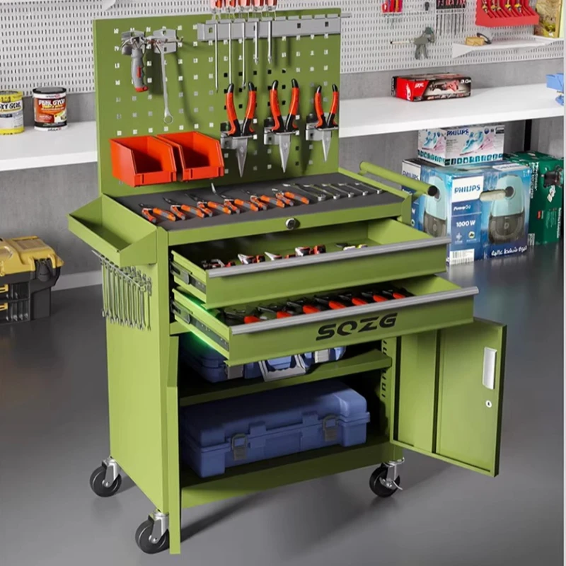 

Мобильная инструментальная тележка для авторемонта, офиса, мастерской, многофункциональная металлическая мебель MH40GJG