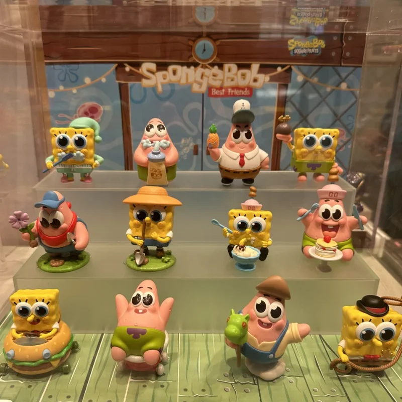 

Bikini Botton Best Friends Series Mystery Blind Box Trendy Handmade Desktop Ornament Collectible Pvc Toy Children Birthday Gifts