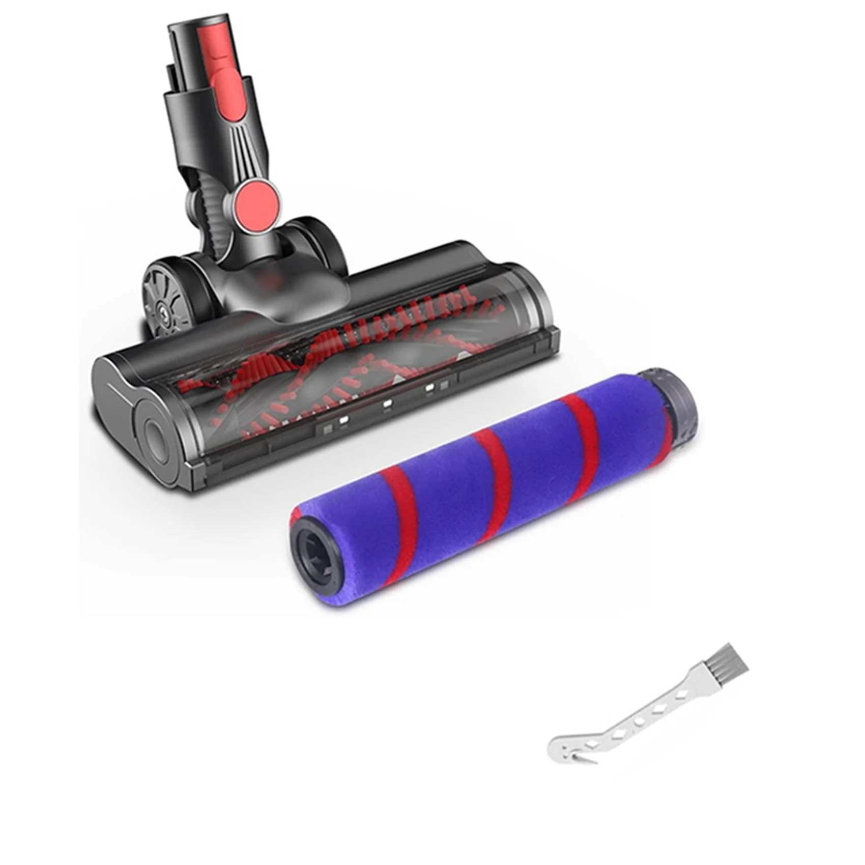 Dyson v7,v8,v10,v11,v15,カーペット,床と互換性のある電気掃除ブラシヘッド