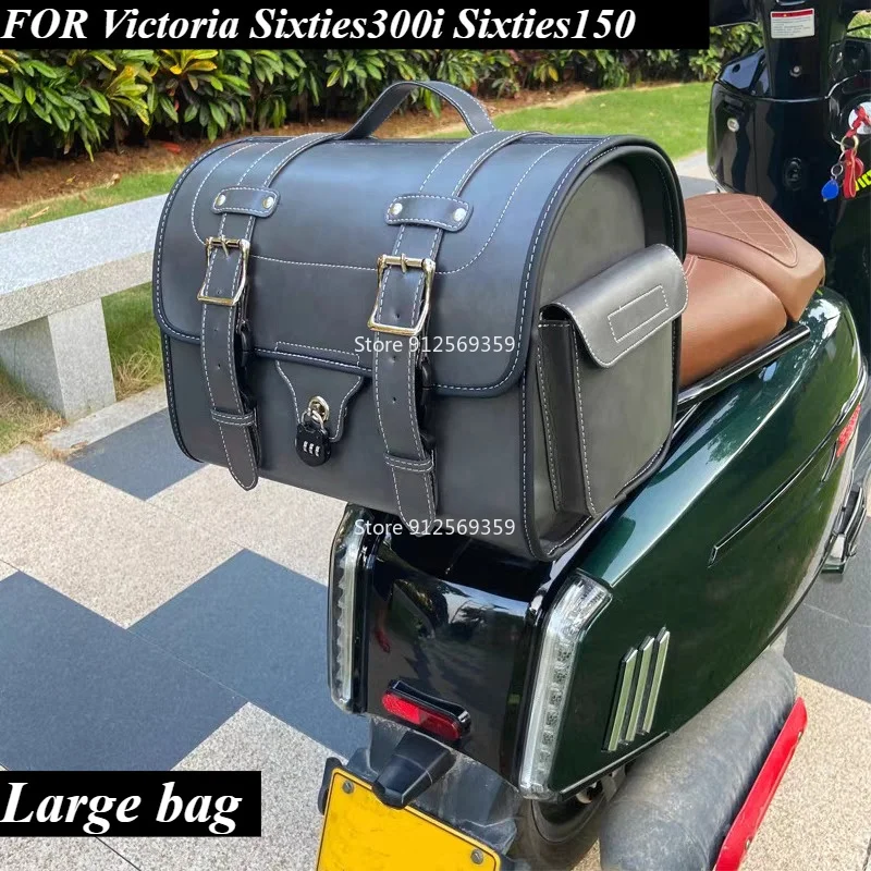 Motorcycle bag rear tail bag FOR Victoria Sixties300i Sixties150 Sixties 300i Sixties 150