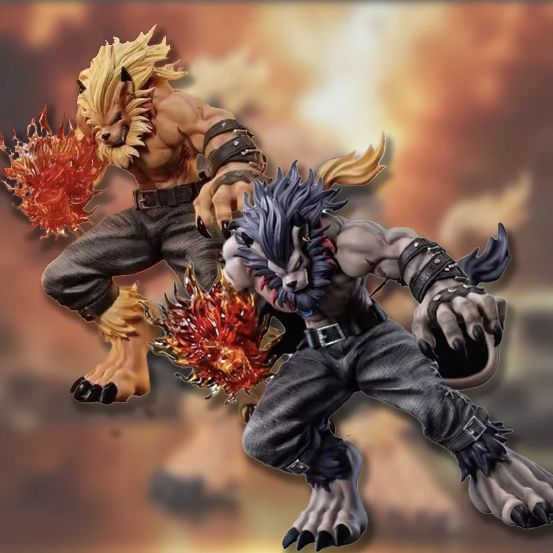 Disponibile Anime Digimon Figure Soar Leomon Figura Anime Statua in PVC Modello da collezione Giocattoli Decorazione della stanza Regalo a sorpresa per bambini