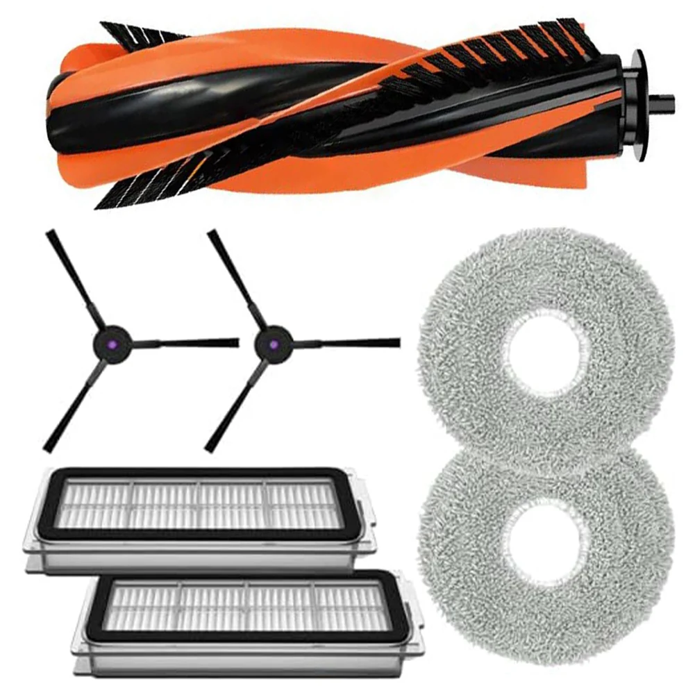 

1 Set For Cecotec For Conga M100 Spin AI Robot Vacuum Cleaner Main Side Brush Filter Mop Cloth Kit Vacuum Cleaner Accessories