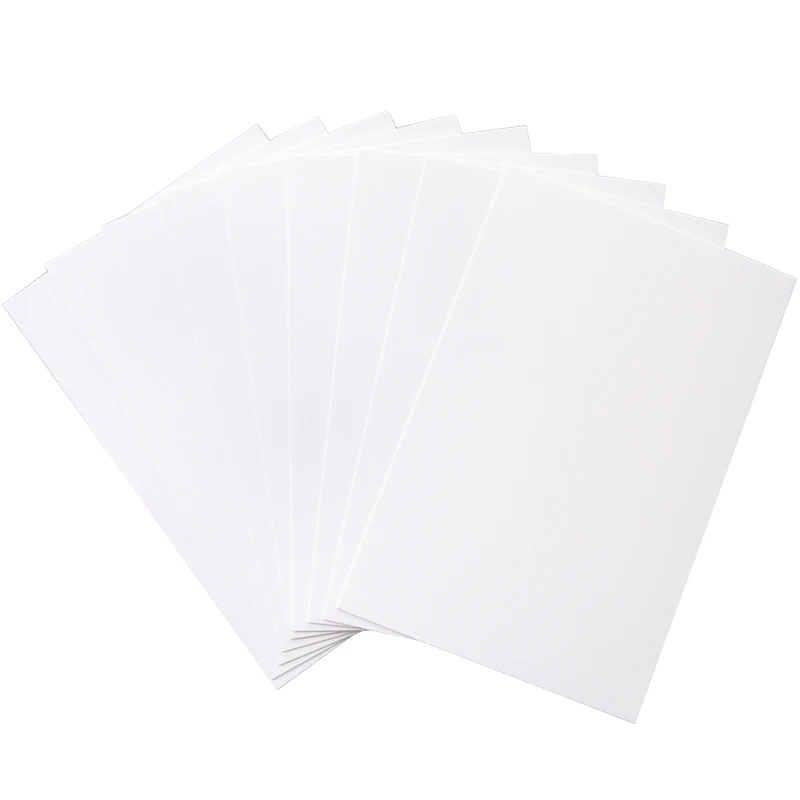 50 sheets/lot Watercolor Double-sided blank Card Dutch white cardboard envelope postcard letter paper hand-painted greeting card