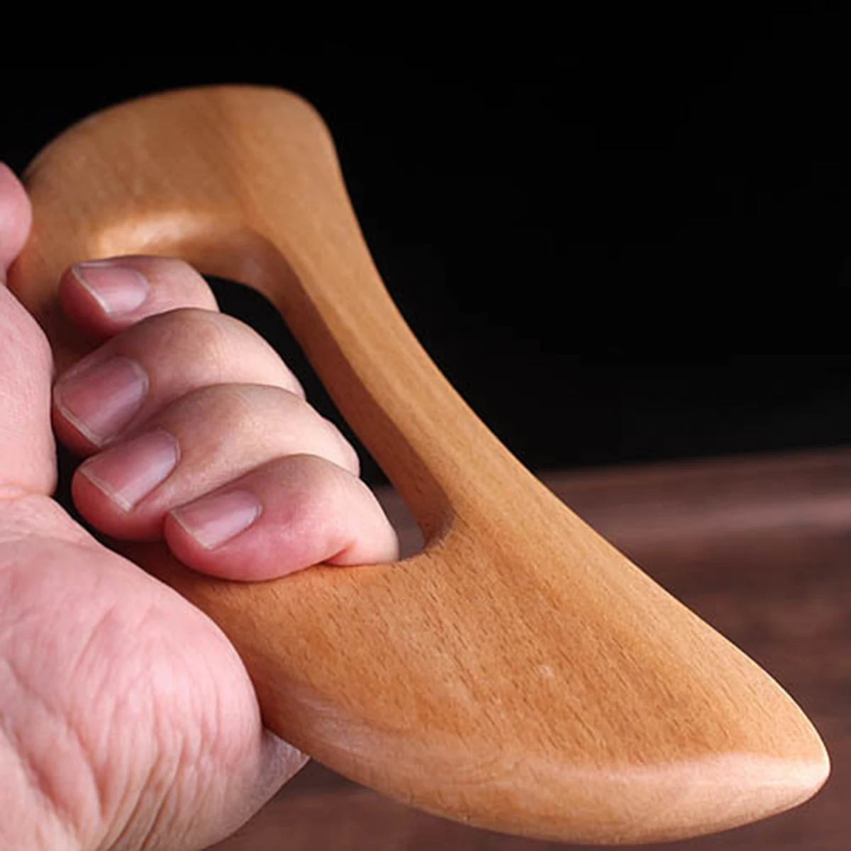 HIM-حلاقة شا مجلس كشط آشا العلاج مكشطة كشط شفرة مجلس تدليك الظهر الطب الصيني أدوات صحية عضلات الخشب