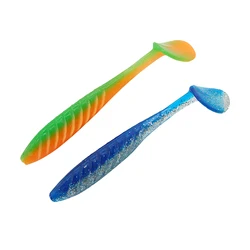 ESFISHING Durable Quality Lure Ripple Shad 125mm Best soft lures for bass fishing silicone bait
