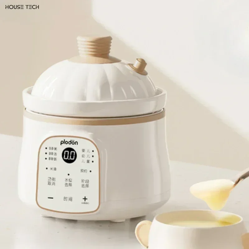 新しいベビーフード用マイクロ圧力調理器。 小型炊飯器。 陶器製のシチューポット。 BBポット。 お粥用の鍋 1