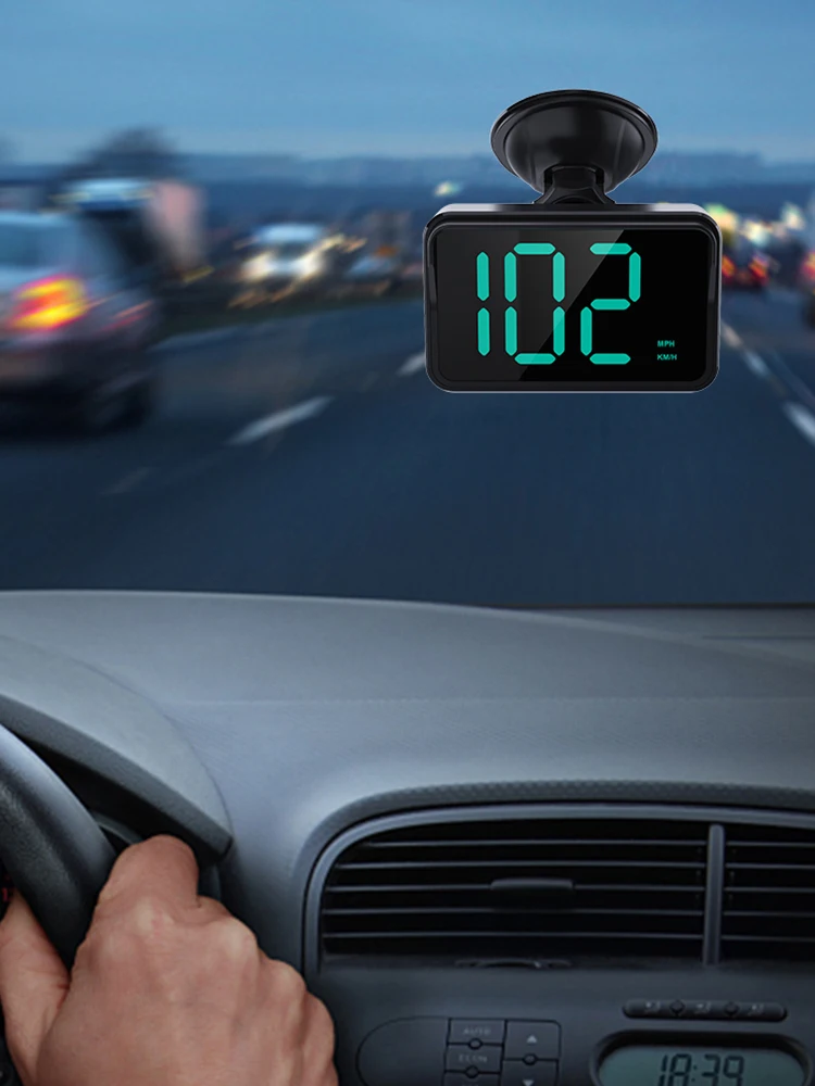 Universal Head Up Display GPS HUD Digital Speedometer Speed Meter for All Car Truck Plug and Play Auto Part view 5