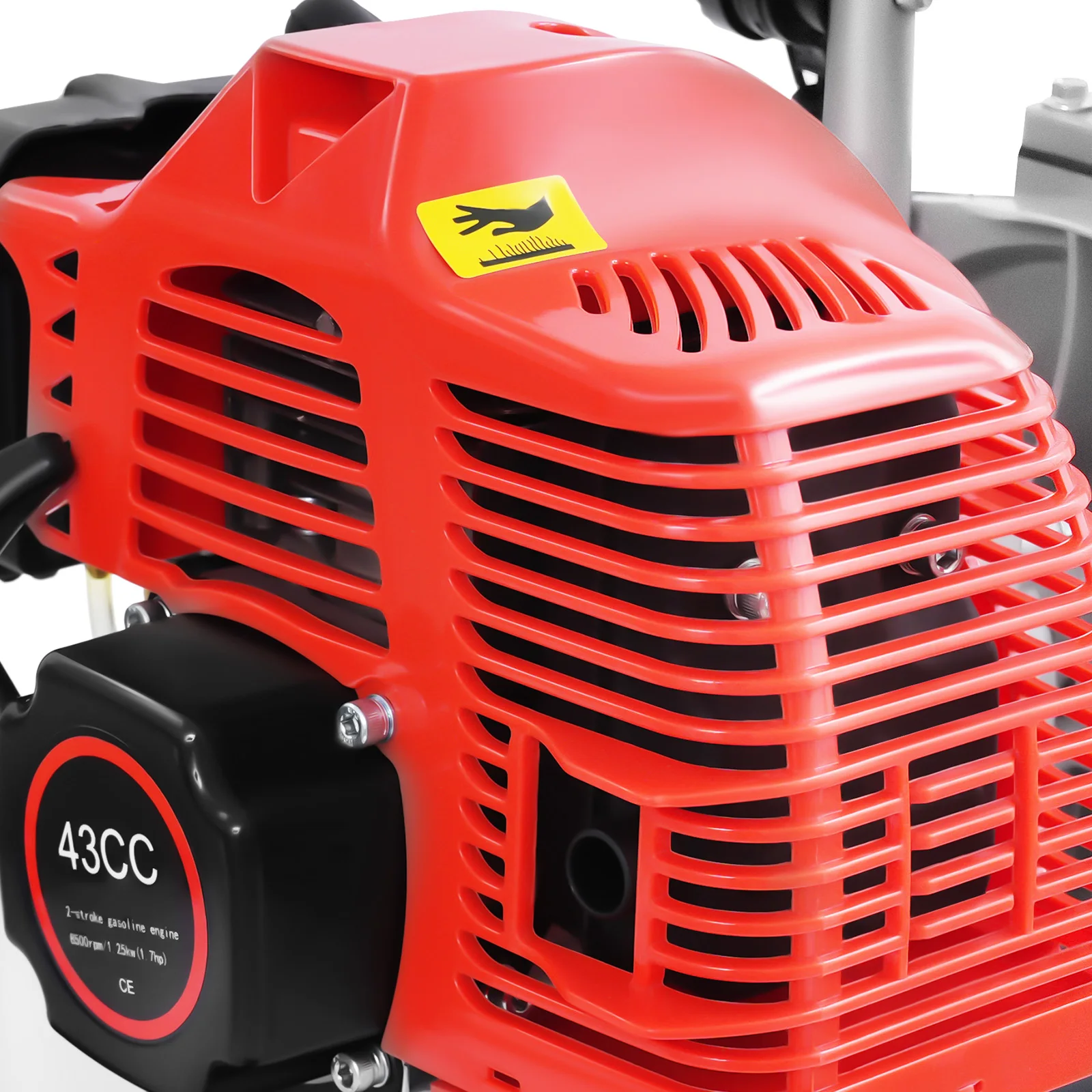 43cc 1.25kw مضخة مياه البنزين 1.7HP 2 السكتة الدماغية محرك البنزين حديقة مضخة معززة مضخة الري للرش