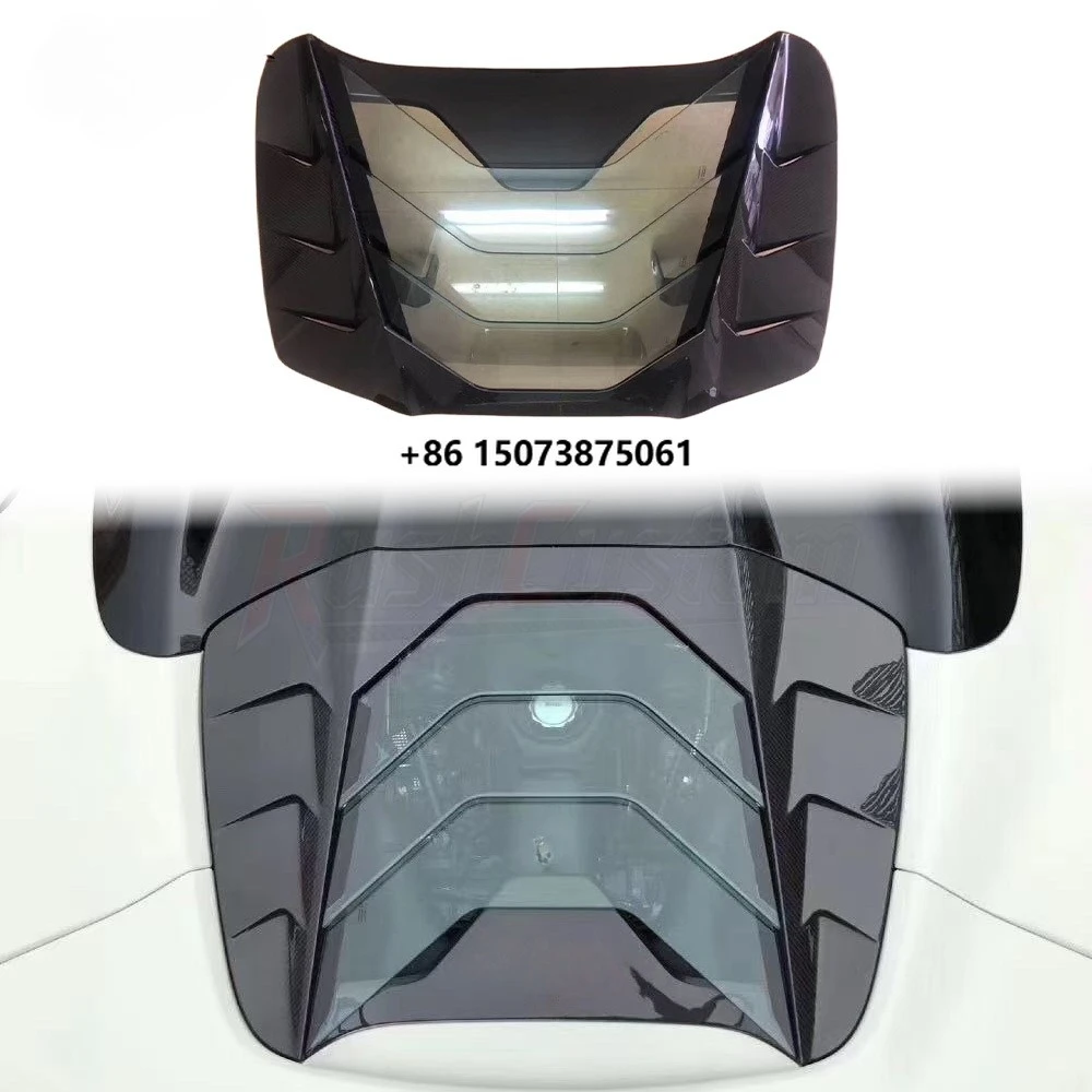 OEM Fitment Dry Carbon Fiber Dashboard Air Vent Cover for 488 GTB Spider Precision Fitment Performance Exterior Upgrade