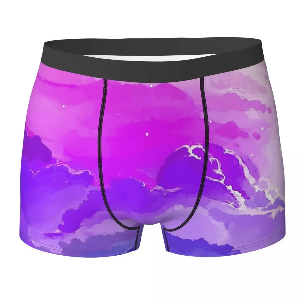 Boxer Underpants Shorts Bisexual Art Flag Panties Men Breathable Underwear For Homme Man Boyfriend Gifts