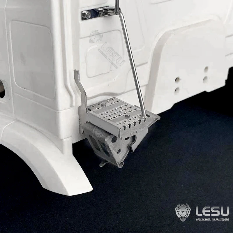 

Педаль, поручень, стопор для колеса, противоскользящая сборка, металлическая игрушка для 1/14 Tamiya RC Benz, самосвал, детали грузовика с дистанционным управлением