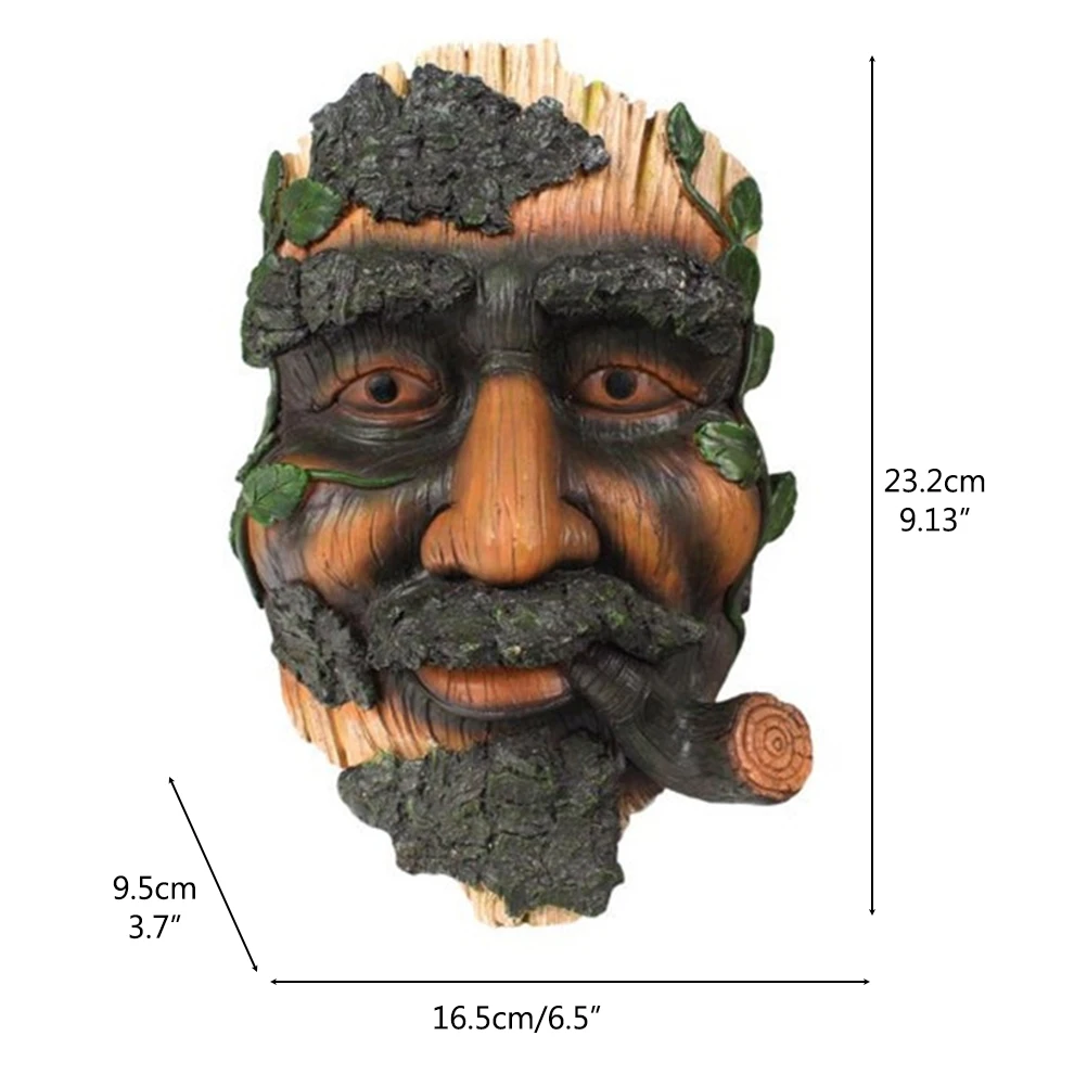 

Funny Old Man Tree Hugger Statues Sculpture Yard Tree Faces Decor Outdoor Art Garden Decor Outdoor Decoracion Jardin Exterior