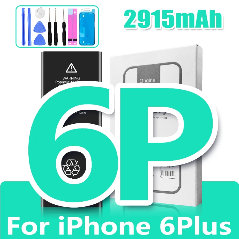 XDOU 2026 NEUE Batterie für iPhone 7 8 6S 6 Plus X XR 11 11Pro Xs Max Hochleistungs-Handy-Akku + Kostenlose Werkzeuge 9